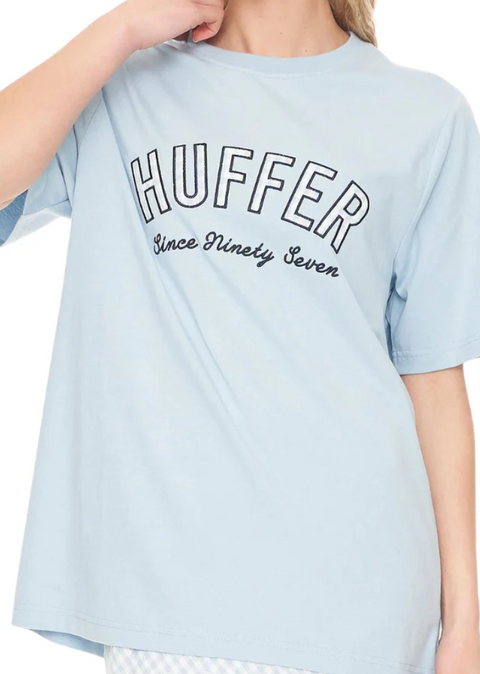 Huffer Relax Tee 220/Celine Y2K Blue