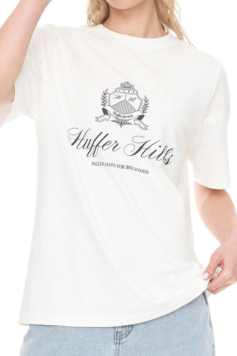 Huffer Relax Tee 220/The Hills Chalk