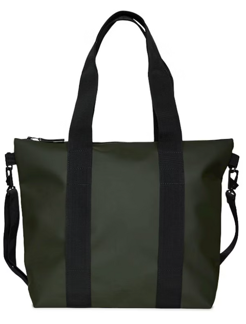 RAINS TOTE BAG MINI - GREEN