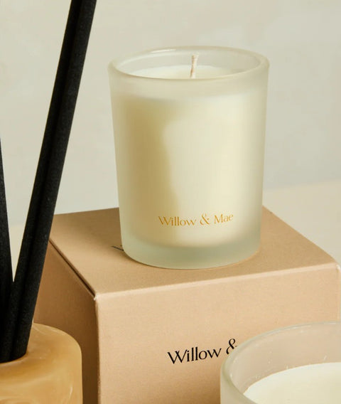 Tranquil Night Spiced Sandalwood + Amber 60g Soy Candle