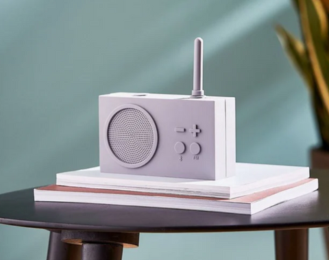 Tykho 3 BT/FM Radio Speaker Light Grey