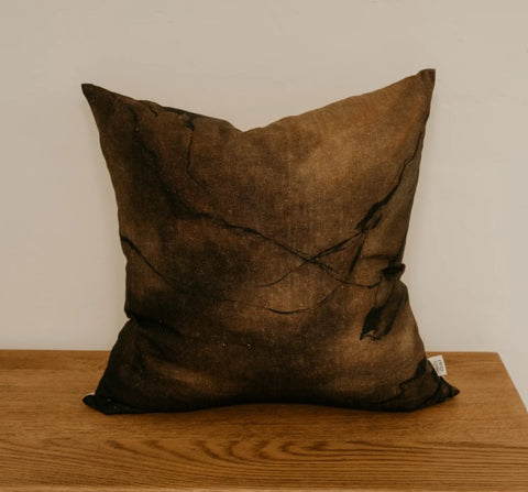 Umber Marble Cushion Cover only 50 x 50