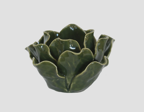 Verde Leaf Candle Holder