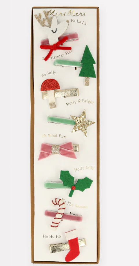 Christmas Icon Hair Clips